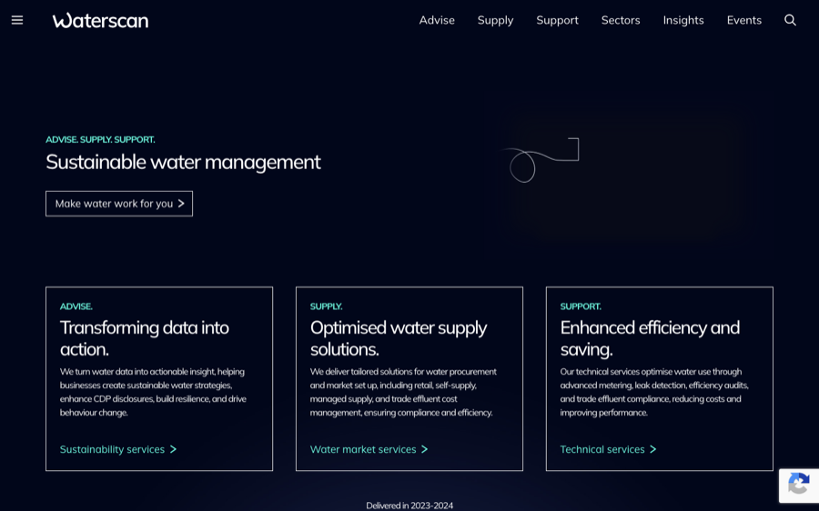 WaterScan — Consultoría de Gestión Sostenible del Agua